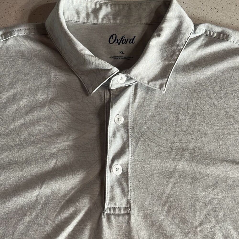 Oxford Subtle Design Polo Mens XL